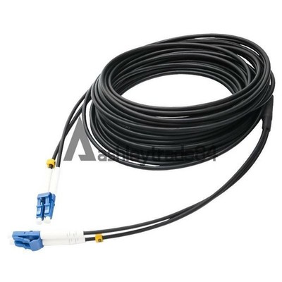 3M Black Armored Fiber Cable Duplex Fiber Optic Patch Cord LC-LC UPC SM 9/125 *t