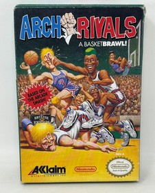 NES Nintendo - Arch Rivals - CIB Completo en Caja con Manual - Probado (1990)