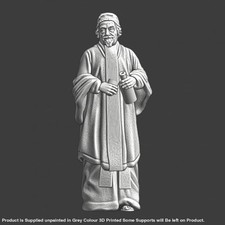 NCM007 Medieval Clerk with wine bottle