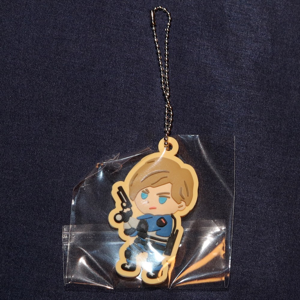 CAPCOM Biohazard Resident Evil Keychain Leon 30th Anniversary