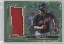 2020 Topps Triple Threads Emerald 17/18 Bobby Bradley #SJR-BBR Rookie RC 0m76