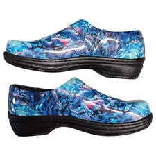 Klogs Footwear Mission Clogs Women's US 6 Multi Printed Comfort Slip Resistant