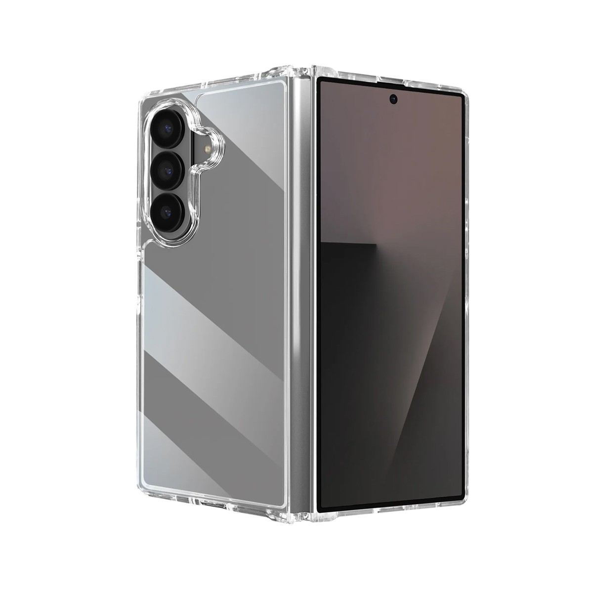 Coque Galaxy Z Fold 7 Force Case Slim Transparente Protection 2m
