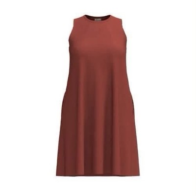 LuLaRoe Charlotte Tank Swing Dress - Large - Pumpkin Spice Ribbed Knit