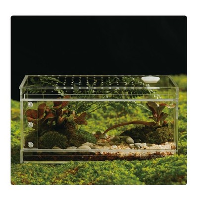 Acrylic Terrarium for Reptiles & Spiders   Small/Medium/Large Leak-Proof Encl...