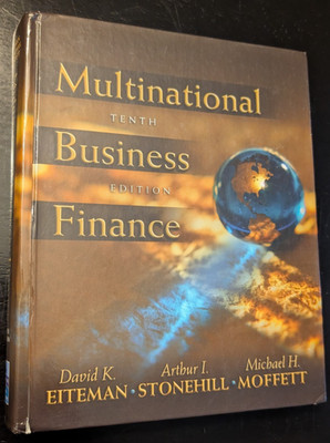 Multinational Business Finance 10th Edition (2004, Hardcover) Eiteman, Stonehill