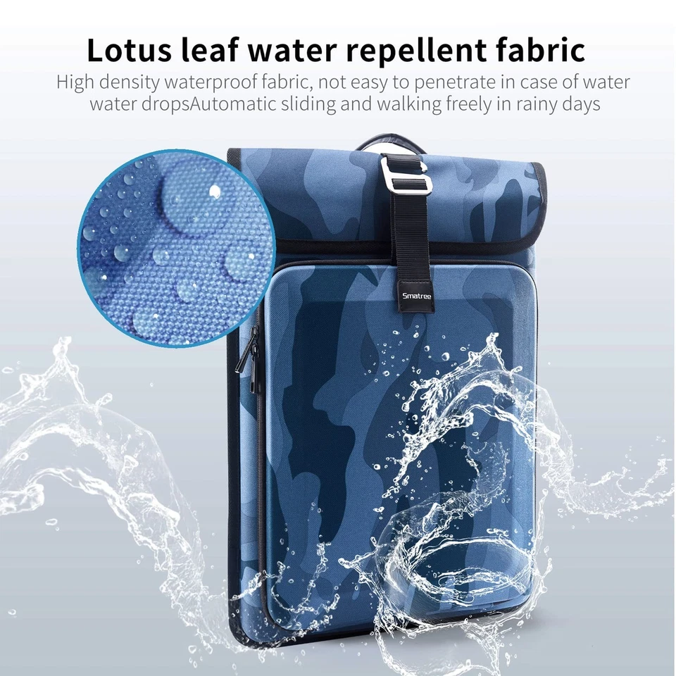 Mochila rígida de viagem para laptop Smatree 16 polegadas para Macbook Pro 2021 A2485/2023 A... - Imagem 3 de 4