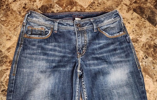 Womens Silver Brand Jeans 31x32 Suki