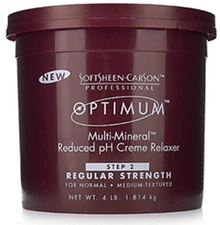 Softsheen Carson Optimum Multimineral Relaxer, Regular 4 LB NEW