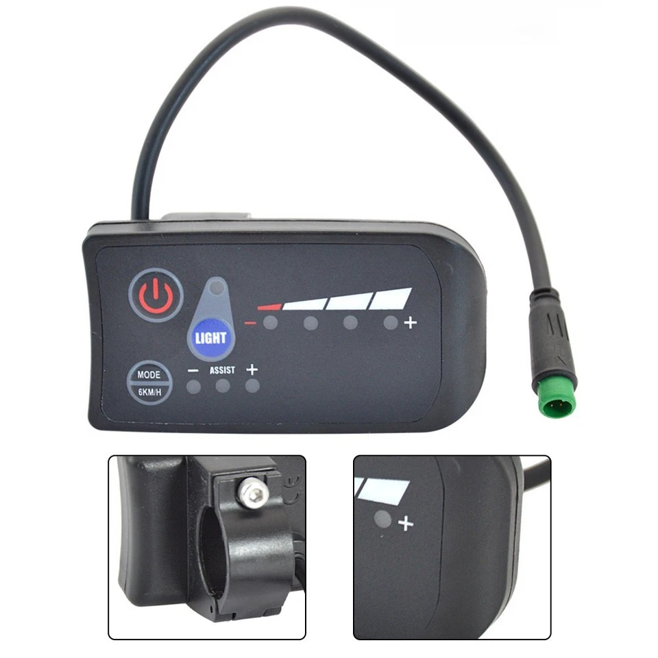 Electric Bicycle Meter Waterproof Connector Extreme Temperature Performance - Image 2 of 4