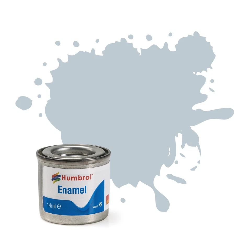 HUMBROL AA0610 PEINTURE ENAMEL 56 ALUMINIUM - METALLIC - TINLET NO 1 (14ML)