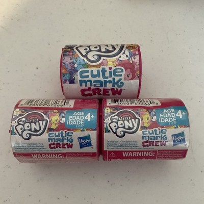 Lot Of 3 My Little Pony Cutie Mark Crew & Cafeteria Cuties Blind Pack New
