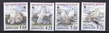 GREENLAND  1999 OWLS MNH