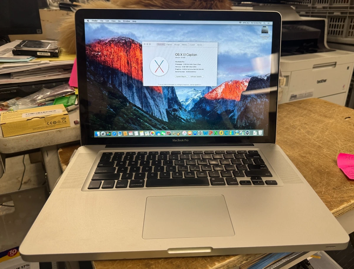 Apple MacBook Pro 15 in 2009 for sale | eBay