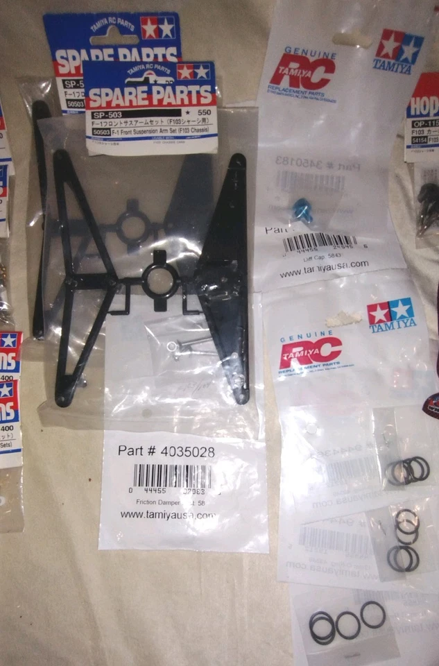 Tamiya Assorted Parts Lot  Vintage.(31 Bags) Brand New In Package - Image 4 of 4