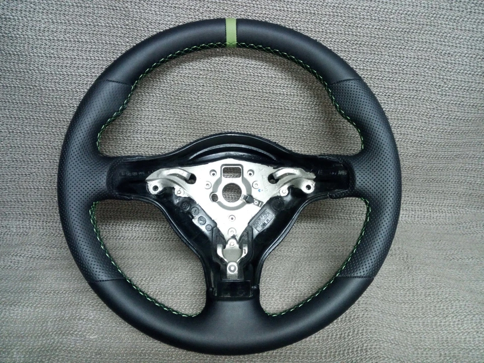 Sport Lenkrad VW Lupo 6N  6X0 Polo 6n2  NEU LEDERBEZUG Neu Beziehen - Bild 2 von 2