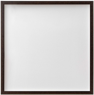 15x19 Shadow Box Brown Walnut Finish Solid Wood Display Frame | 0.875 Inch Mould