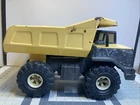 Dump Truck Mighty Tonka XMB-975 Metal Turbo Diesel 1980’s Yellow #1259 Vintage