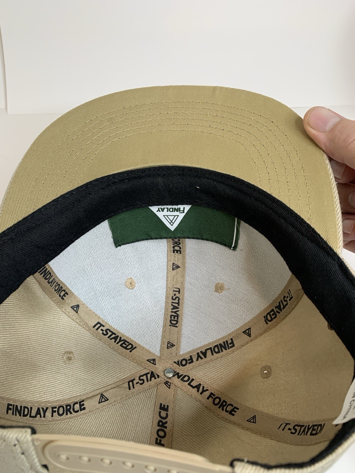 Findlay SnapBack Wool Hat Leather Patch Bourbon M… - image 7