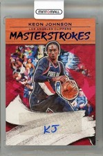 2022-23 Panini Court Kings Keon Johnson Masterstrokes Sapphire /25
