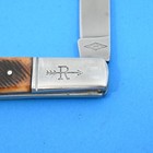 J. RUSSELL CUTLERY CO. GREEN RIVER WORKS SOLINGEN RU 13 SAWN BONE BARLOW KNIFE — photo 2