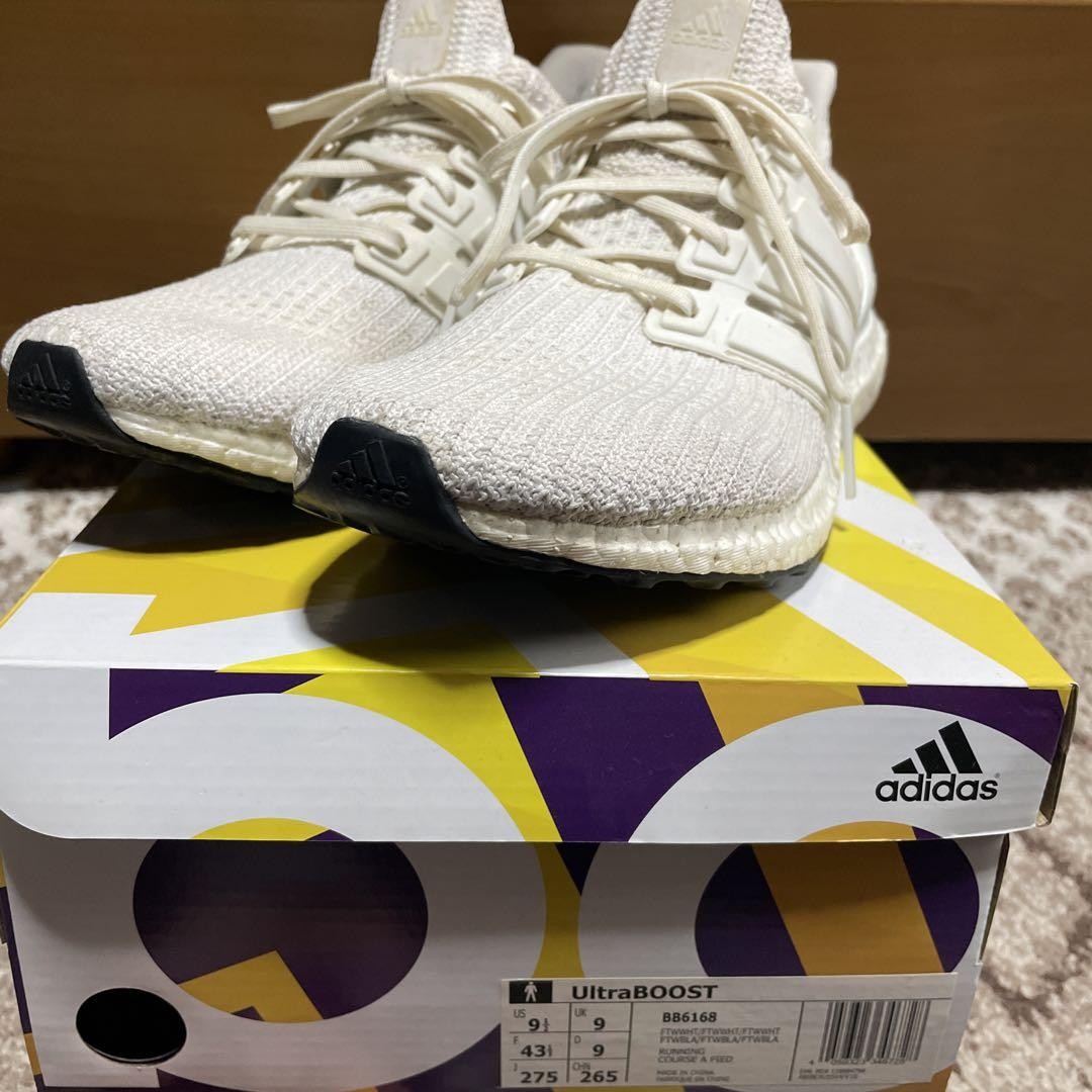 Adidas Ultraboost Men US 9.5 Sneakers, Used, Boxed, Comfortable Running Shoes Adidas Ultraboost Men US 9.5 Sneakers, Used, Boxed, Comfortable Running Shoes