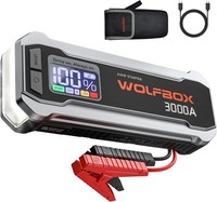 Starthilfe Powerbank 3000A 12V Led-Taschenlampe Autobatterie Booster FüR Auto