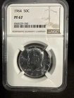1964 50C PF 67 Kennedy Half Dollar NGC