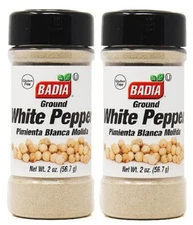 Badia Ground White Pepper Seasoning 2 Pack