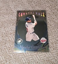 1995 MARTY CORDOVA STADIUM CLUB CRYSTAL BALL INSERT #CB9 (TWINS)