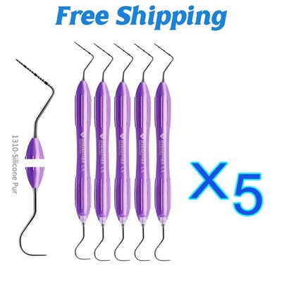 X5 Dental Explorer 23 Probe UNC 15 Color Marking Diagnostic Double Ended Tool