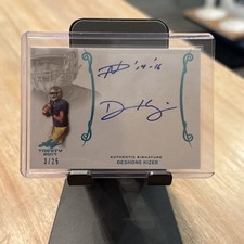 2017 Leaf Deshone Kizer Auto /25
