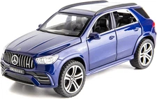 Diecast Car Model GLE 63S 1/32 Pull Back Zinc Alloy Toy Vehicle Collection Decor