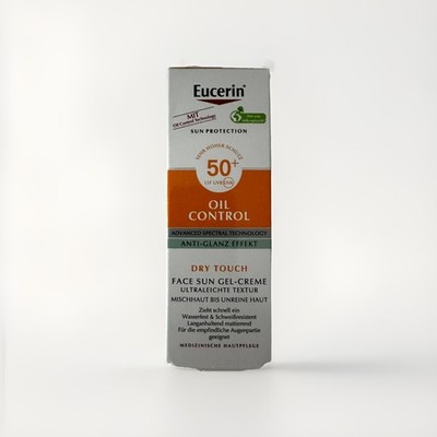 Eucerin Oil Control Face Sun Gel-Creme LSF 50+ 50 ml NEU