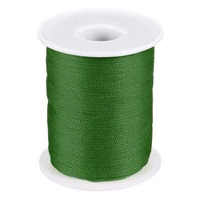 1mm x 393feet Nylon String for Bracelets Braided Nylon Cord, Army Green