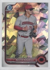 2022 Bowman Chrome Prospects Atomic Refractor Austin Hendrick #BCP-33 6u5
