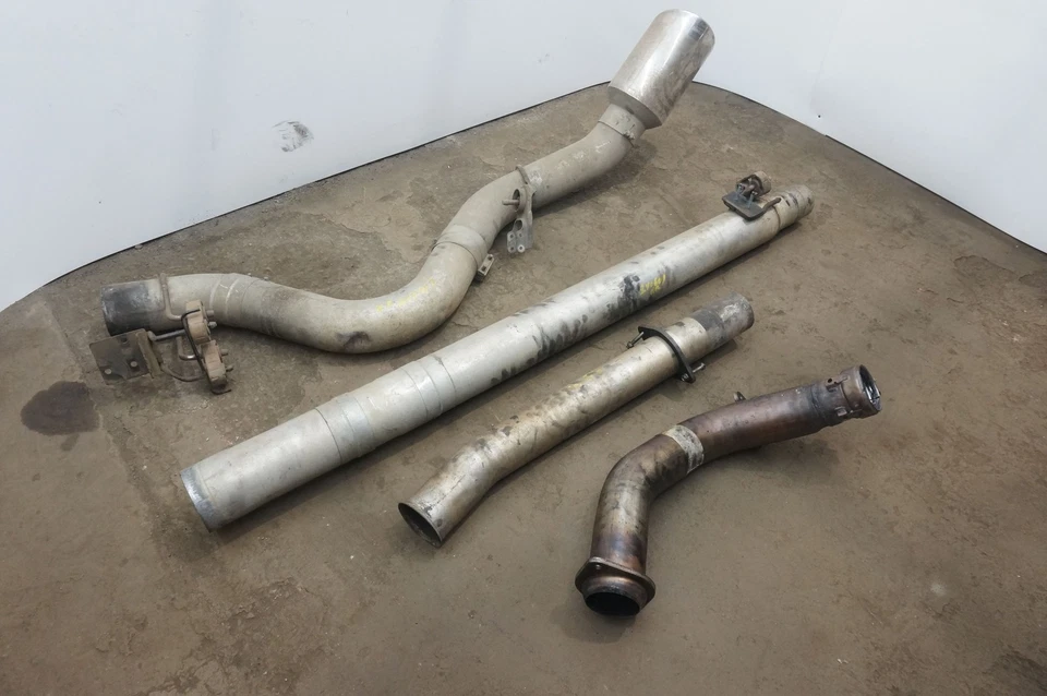 Set 6.7L Performance Diesel Rear Exhaust Muffler Pipe Ford F350 Super Duty 2019 - Изображение 2 из 4