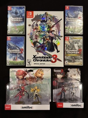 Xenoblade Chronicles 1 2 2 Torna & 3 SE W/ Amiibos [Bundle] Switch