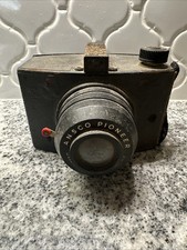 Ansco Pioneer 620 Vintage Pin Hole Film Camera USA Made Black