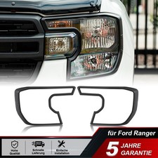 Scheinwerferblende Leichte Abdeckung Styling für Ford Ranger 2023+ XL XLT Tremor