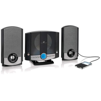 Compact 2 Channel Stereo Sound System - Black