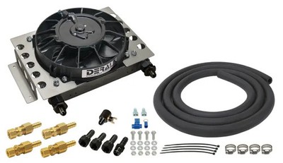 15 Row Atomic Cool Plate & Fin Remote Transmission Cooler Kit -6AN (13950)