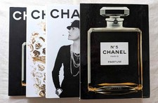 Chanel Set of 3 Books: Little Black Dress Antique Jewelry N°5 Parfum From Japan