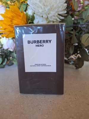 Burberry Hero Parfum Intense Spray 3.3 fl oz Regular Size Refillable Vegan