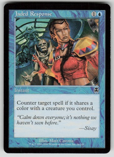 Jaded Response 26/143 Apocalypse Common MTG