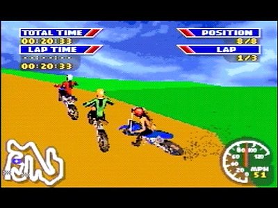 MX 2002 Featuring Ricky Carmichael (Nintendo Game Boy Advance, 2001)