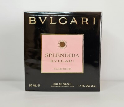Bvlgari Splendida Rose Rose Eau de Parfum 50 ml - 1,7 Fl.Oz. Neu Versiegelt
