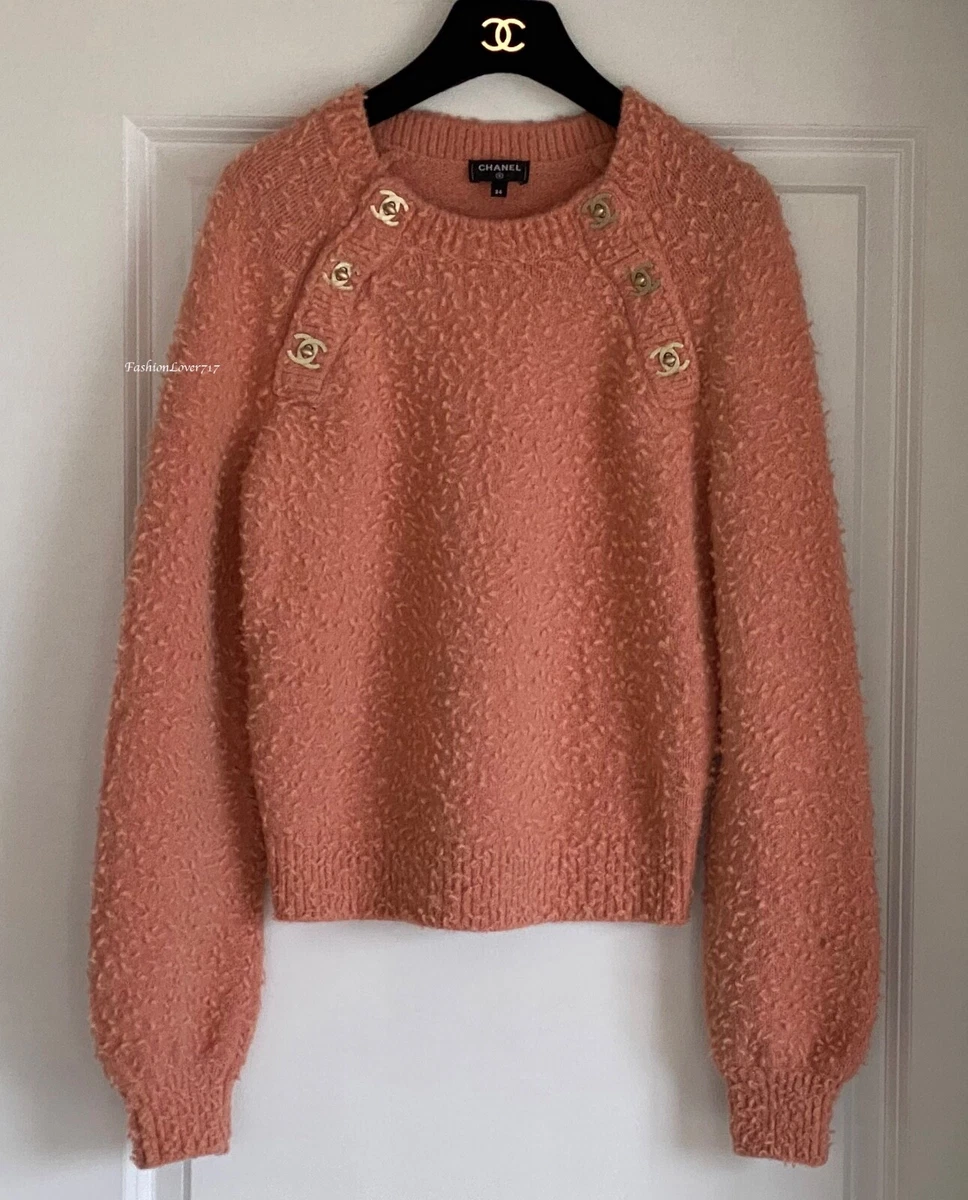 Chanel - Paris-Salzburg Multicolor Cashmere Jumper - CC Buttons - 34 / US 2