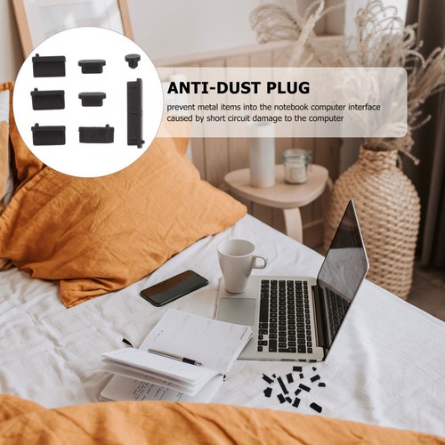 3 Sets Dust Plug Computer Silicone Dustproof Charging Port Plugs - Zdjęcie 9 z 12