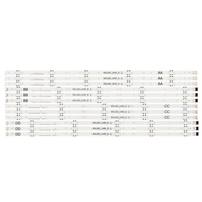 12pcs LED Backlight Strips For LG 65LV340H 65LV341H 65LV541H 65LV560H 65LV570H